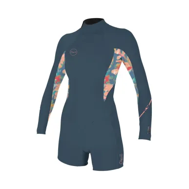 O'Neill Bahia 2/1 Back Zip L/S Spring | Дамски неопренов…