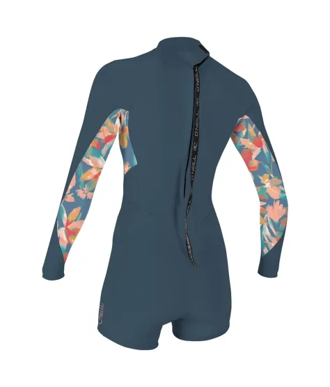 Дамски неопренов костюм ONEILL Wms Bahia 2/1 Back Zip L/S Spring