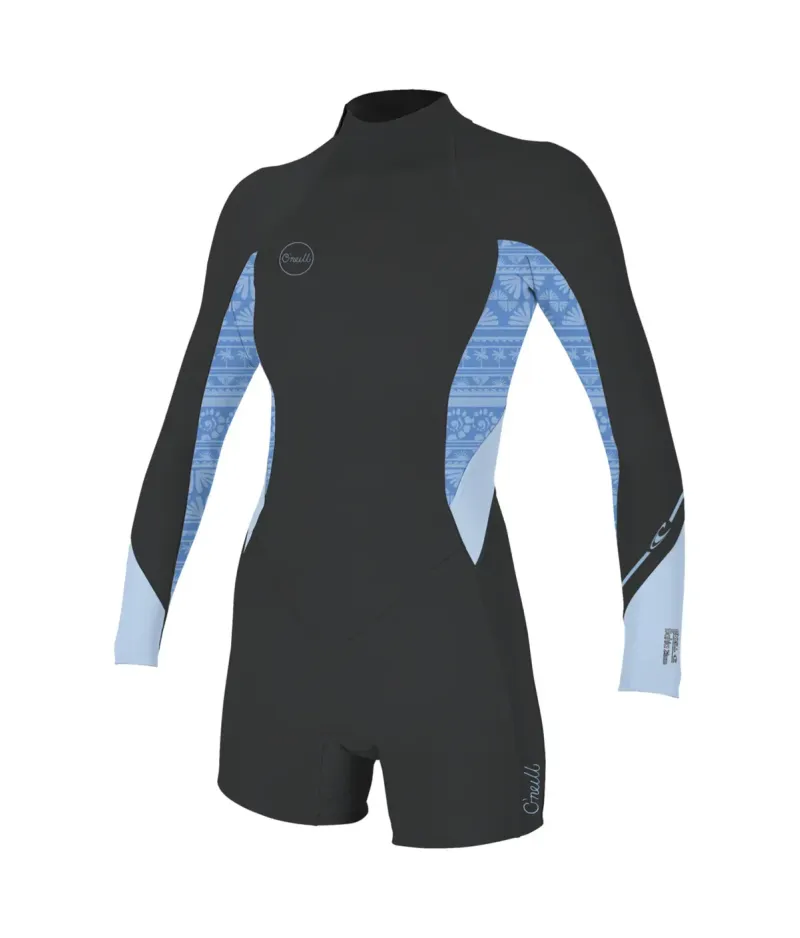 Дамски неопренов костюм O'NEILL Wms Bahia 2/1 Back Zip L/S Spring