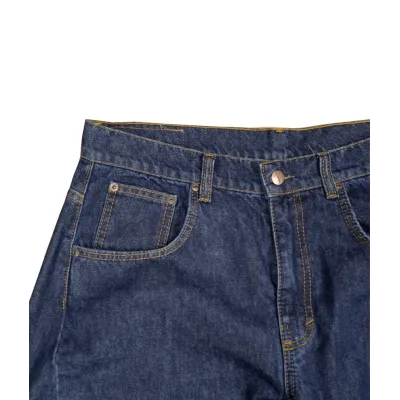 ТrueRiders панталони | широк кривак | dark denim
