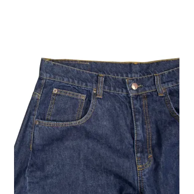 ТrueRiders панталони | широк кривак | dark denim