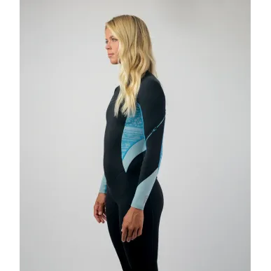 O'Neill Wms Bahia 3/2 Back Zip Full - Дамски неопрен за стил и комфорт
