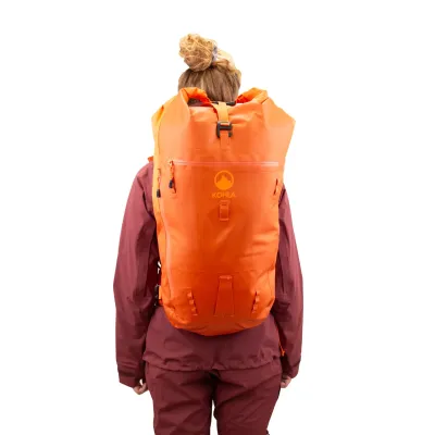 KOHLA ALPINIST PRO 24L CARROT RED | туристическа раница KOHLA ALPINIST PRO 24L CARROT RED | туристическа раница