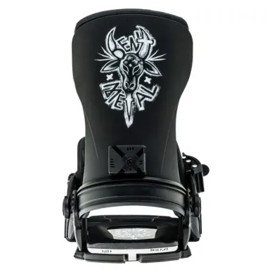 Bent Metal Transfer Black 2023 – Men's Snowboard Bindings – view 2