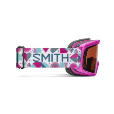 Детска ски/сноуборд маска SMITH SNOWDAY vivid pink hearts | RC36 ROSE COPPER ANTIFOG Детска ски/сноуборд маска SMITH SNOWDAY vivid pink hearts | RC36 ROSE COPPER ANTIFOG