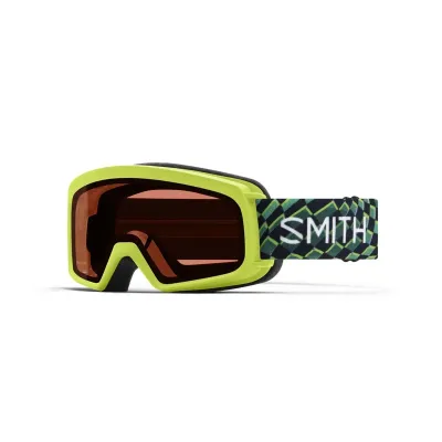 Детска ски/сноуборд маска SMITH RASCAL electric lime left turn | RC36 ROSE COPPER ANTIFOG