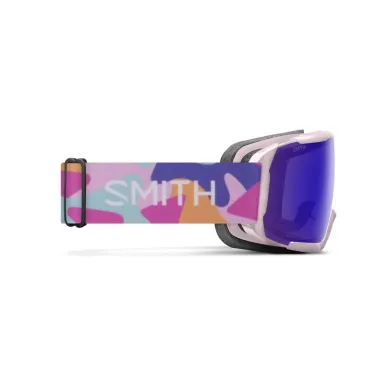 Детска ски/сноуборд маска SMITH GROM carnation puzzle | S2 CHROMAPOP Everyday Violet Mirror