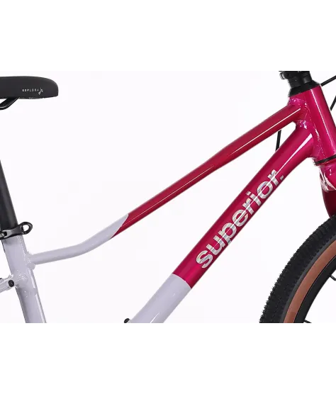 Детски велосипед Superior F.L.Y. 24" - Purple