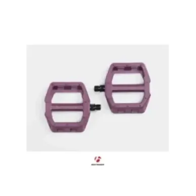 Bontrager Line Comp Flat Set Mulberry - Pedals