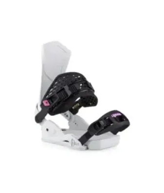 Drake Super Sport White/Black - Men's Snowboard Bindings
