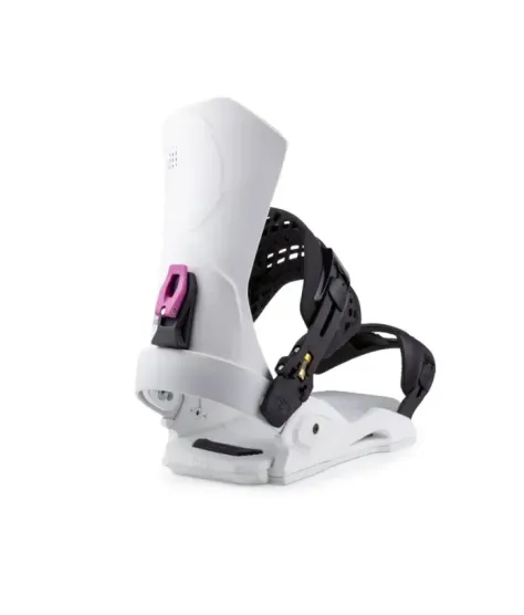 Drake Super Sport White/Black - Men's Snowboard Bindings