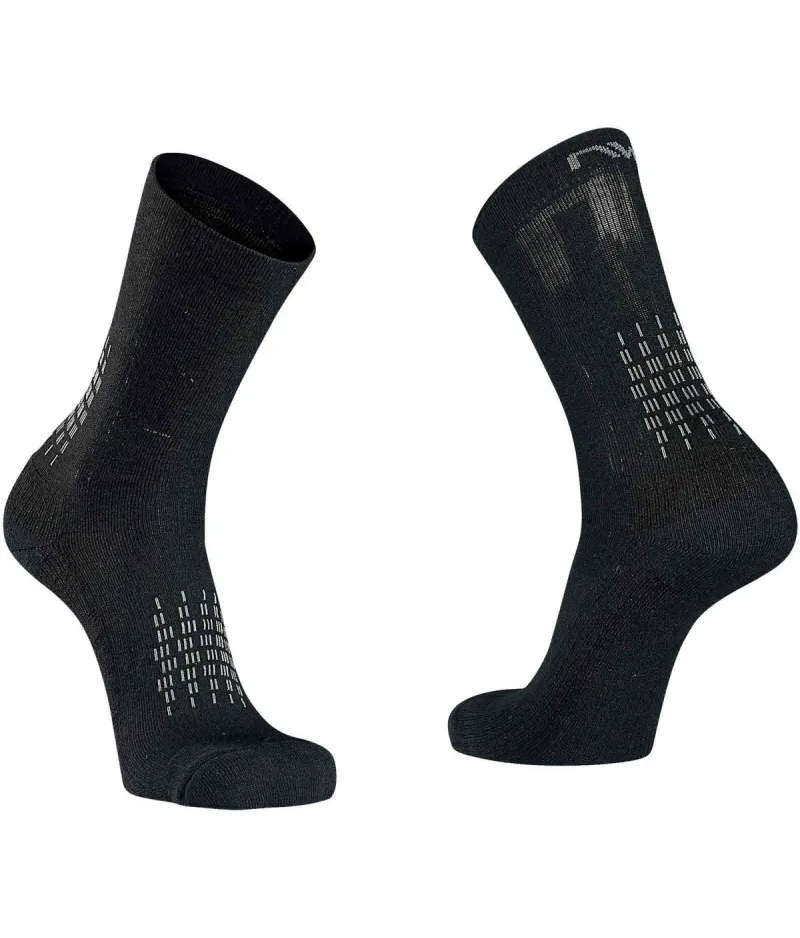 Northwave Fast Winter High Black/Grey | Вело чорапи