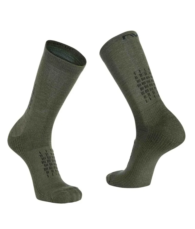 Northwave Fast Winter High Forest Green/Black - Cycling Socks Northwave Fast Winter High Forest Green/Black - Cycling Socks