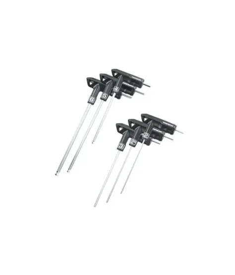 Topeak T-Handle DuoHex Wrench Set 2/2.5/3/4/5/6mm - Bike Tool