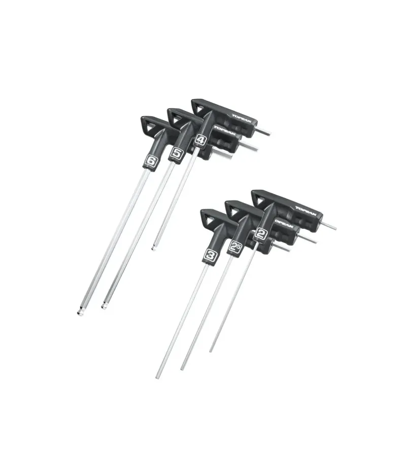 Topeak T-Handle DuoHex Wrench Set | Инструмент за велосипед