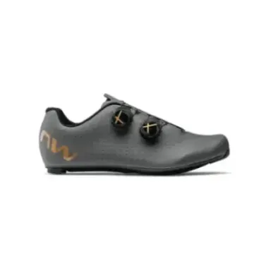 Northwave Revolution 3 Dark Grey/Gold - Road Cycling Shoes