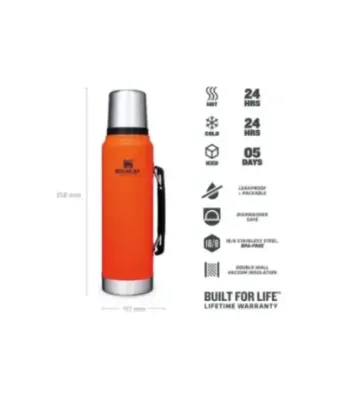Stanley Legendary Classic 1.0L 1.1QT Blaze - Vacuum Bottle