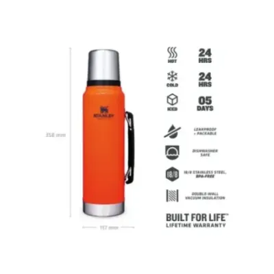 Stanley Legendary Classic 1.0L 1.1QT Blaze | Термос Stanley Legendary Classic 1.0L 1.1QT Blaze | Термос