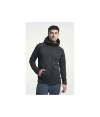 Tenson TXlite Midlayer Zip Black | Мъжки суитшърт с качулка