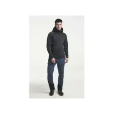 Tenson TXlite Midlayer Zip Black | Мъжки суитшърт с качулка
