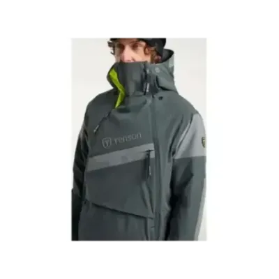 Tenson Aerismo Jackorak Grey Green - Men's Ski Jacket