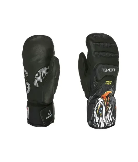 Level SQ CF PK - Kids Ski Gloves