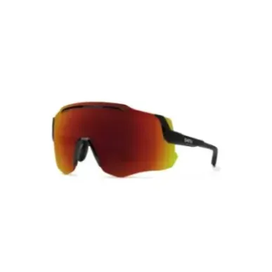 Smith Momentum Black ChromaPop Red Mirror - Sunglasses