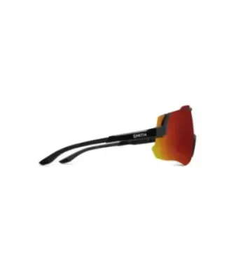 Smith Momentum Black ChromaPop Red Mirror - Sunglasses