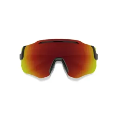 Smith Momentum Black ChromaPop Red Mirror - Sunglasses