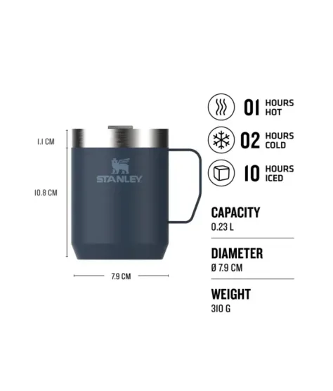 Stanley Stay-Hot Camp Mug .23L 8oz - Coffee & Tea