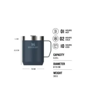 Stanley Stay-Hot Camp Mug .23L 8oz - Coffee & Tea