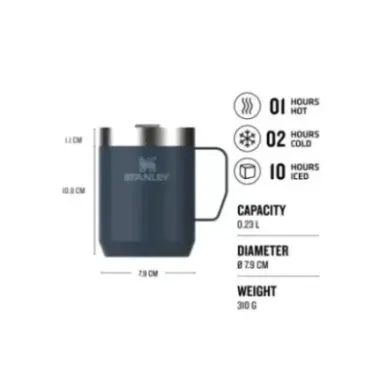 Stanley Stay-Hot Camp Mug .23L 8oz | Съд за кафе и чай