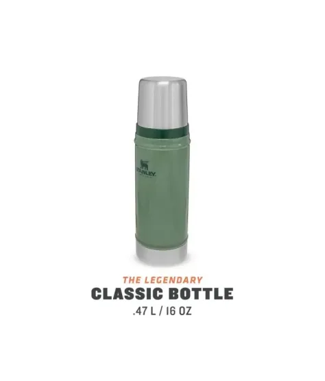 Stanley Legendary Classic .47L 16oz Hammertone Green - Vacuum Bottle