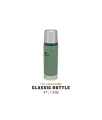Stanley Legendary Classic .47L 16oz Hammertone Green | Термос