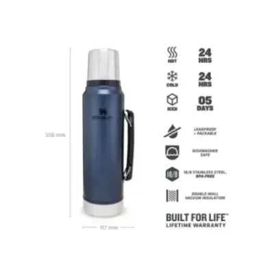 Stanley Legendary Classic 1.0L 1.1QT Nightfall - Vacuum Bottle