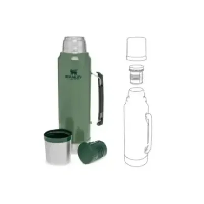 Stanley Legendary Classic 1.0L 1.1QT Hammertone Green | Термос Stanley Legendary Classic 1.0L 1.1QT Hammertone Green | Термос