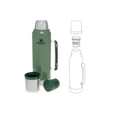 Stanley Legendary Classic 1.0L 1.1QT Hammertone Green - Vacuum Bottle