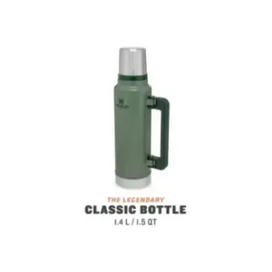 Stanley Legendary Classic 1.4L 1.5QT Hammertone Green - Vacuum Bottle