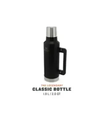 Stanley Legendary Classic 1.9L 2.0QT Matte Black - Vacuum Bottle