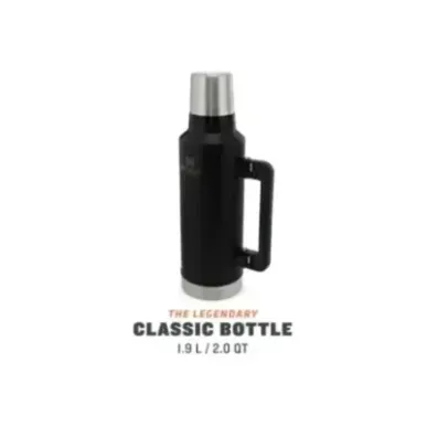Stanley Legendary Classic 1.9L 2.0QT Matte Black Pebble | Термос