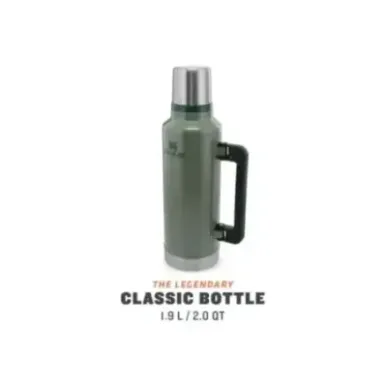 Stanley Legendary Classic 1.9L 2.0QT Hammertone Green - Vacuum Bottle