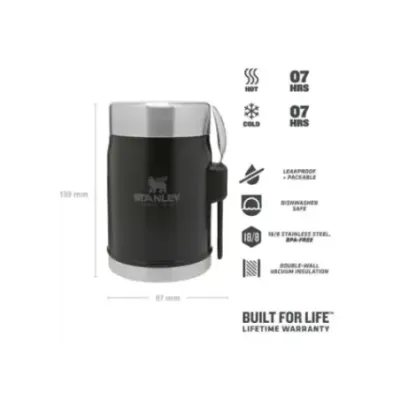 Stanley Legendary Food Jar + Spork 14oz .4L | Термос за храна Stanley Legendary Food Jar + Spork 14oz .4L | Термос за храна