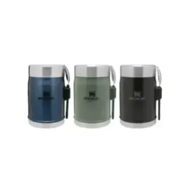 Stanley Legendary Food Jar + Spork 14oz Hammertone | Термос за храна