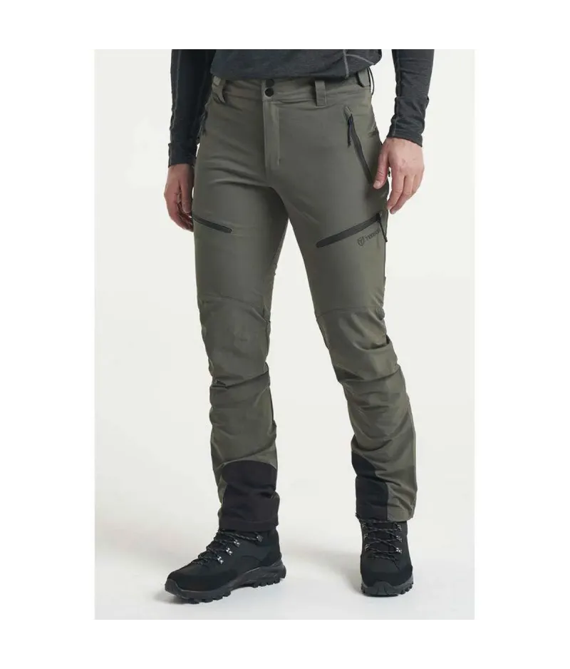 Tenson TXlite Flex Pants Dark Khaki - Men's Hiking Pants Tenson TXlite Flex Pants Dark Khaki - Men's Hiking Pants