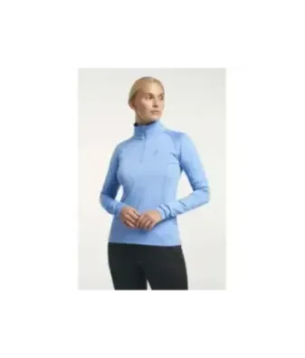 Tenson TXlite Half Zip Light Blue - Women's Hiking Midlayer
