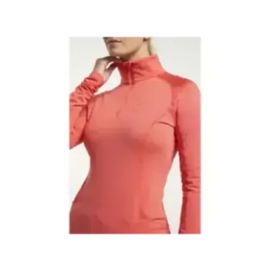 Tenson TXlite Half Zip Coral - Women's Hiking Midlayer