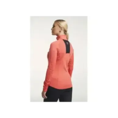 Tenson TXlite Half Zip Coral | Дамски междинен слой за туризъм