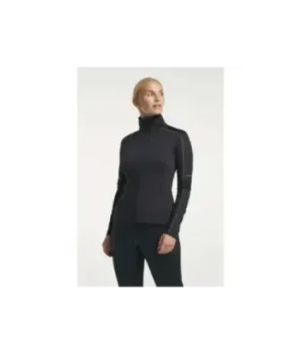 Tenson TXlite Full Zip Black | Дамски междинен слой за туризъм
