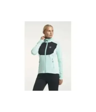 Tenson TXlite Full Zip Light | Дамски междинен слой за туризъм