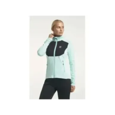 Tenson TXlite Full Zip Light | Дамски междинен слой за туризъм